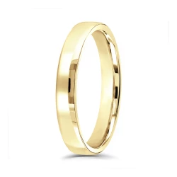 18ct Yellow Gold 2mm Plain Wedding Ring