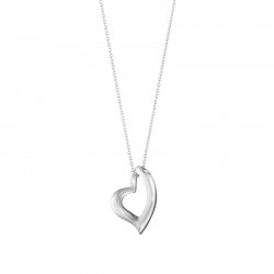 Georg Jensen Small Silver Hearts Collection Pendant