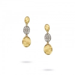 Marco Bicego 18ct Yellow Gold & Diamond Siviglia Drop Earrings