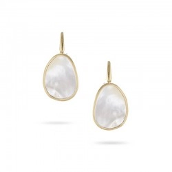 Marco Bicego 18ct Gold & Mother-of-Pearl Lunaria Earrings