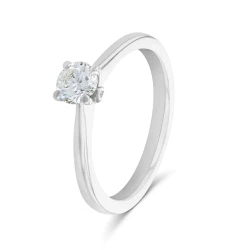 Alecia Platinum & 0.45ct Diamond Solitaire Ring