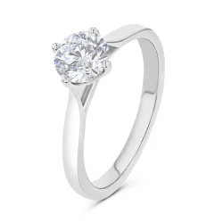 Athena Platinum 0.40ct Diamond Solitaire Engagement Ring
