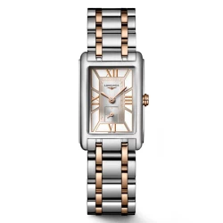 LONGINES DOLCEVITA 20.8mm Two Tone White Dial Watch