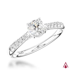 Platinum Skye Classic 0.40ct Diamond Solitaire Engagement Ring