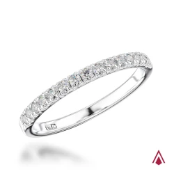 Platinum Skye Eternity 0.22ct Diamond Wedding Ring