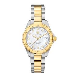 TAG Heuer Aquaracer 32mm Mother-of-Pearl Diamond Dial Watch