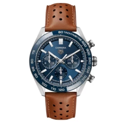 TAG Heuer Carrera Chronograph 44mm Blue Dial Watch