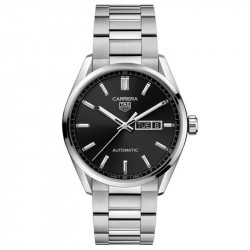 TAG Heuer Gents Carrera Automatic Black Dial Watch - 41mm