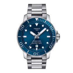 Tissot Seastar 1000 Powermatic 80 43mm Blue Dial Watch