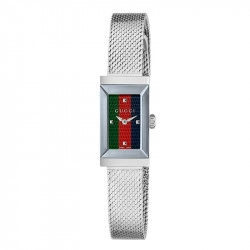 Gucci G-Frame Green/Red/Blue Dial Watch