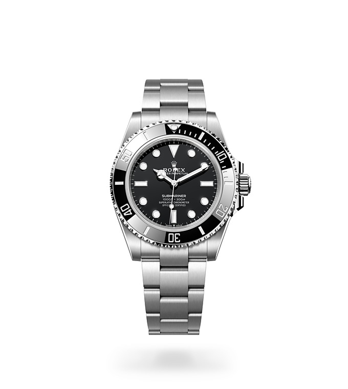 Rolex Submariner, Oyster, 41mm, Oystersteel, m124060-0001 at Baker Brothers