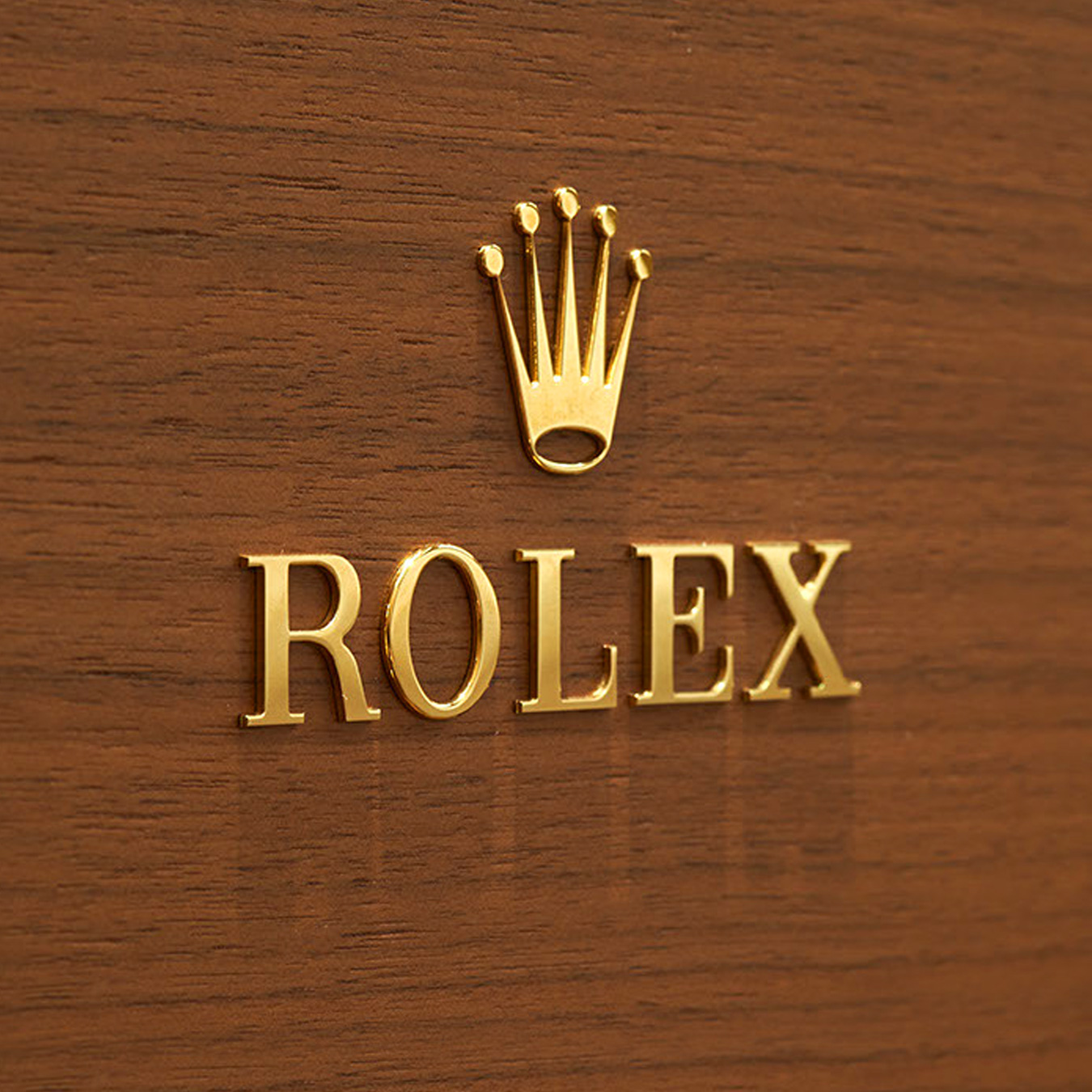 The Rolex logo at Baker Brothers in Bedford